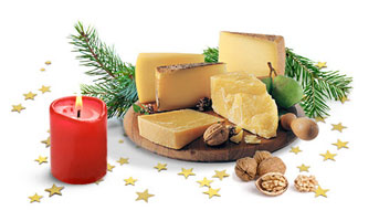 Schweizer Käse Adventskalender