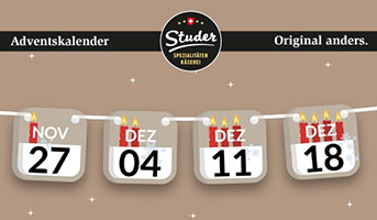 Käserei Studer Adventskalender