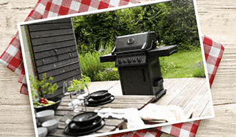 Grill und Camping