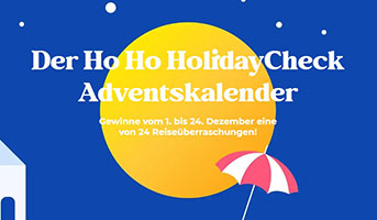 HolidayCheck Adventskalender