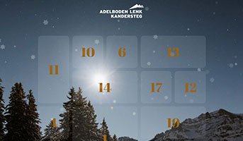 Adelboden Lenk & Kandersteg Adventskalender