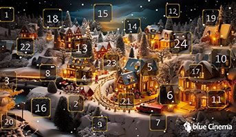 blue Cinema Adventskalender
