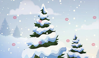 Schneehoehen Adventskalender