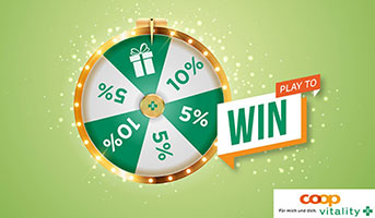 Coop Vitality Glücksrad