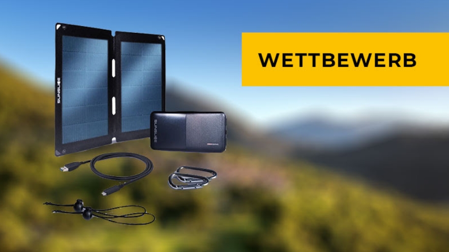 Solar Powerbank gewinnen