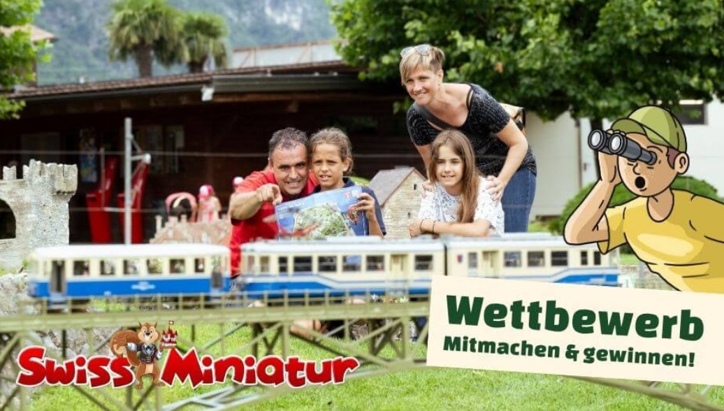Swissminiatur Familien-Eintritte gewinnen