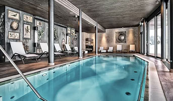 Pool in Wellness Hotel