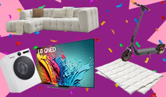 Conforama TV und Sofa